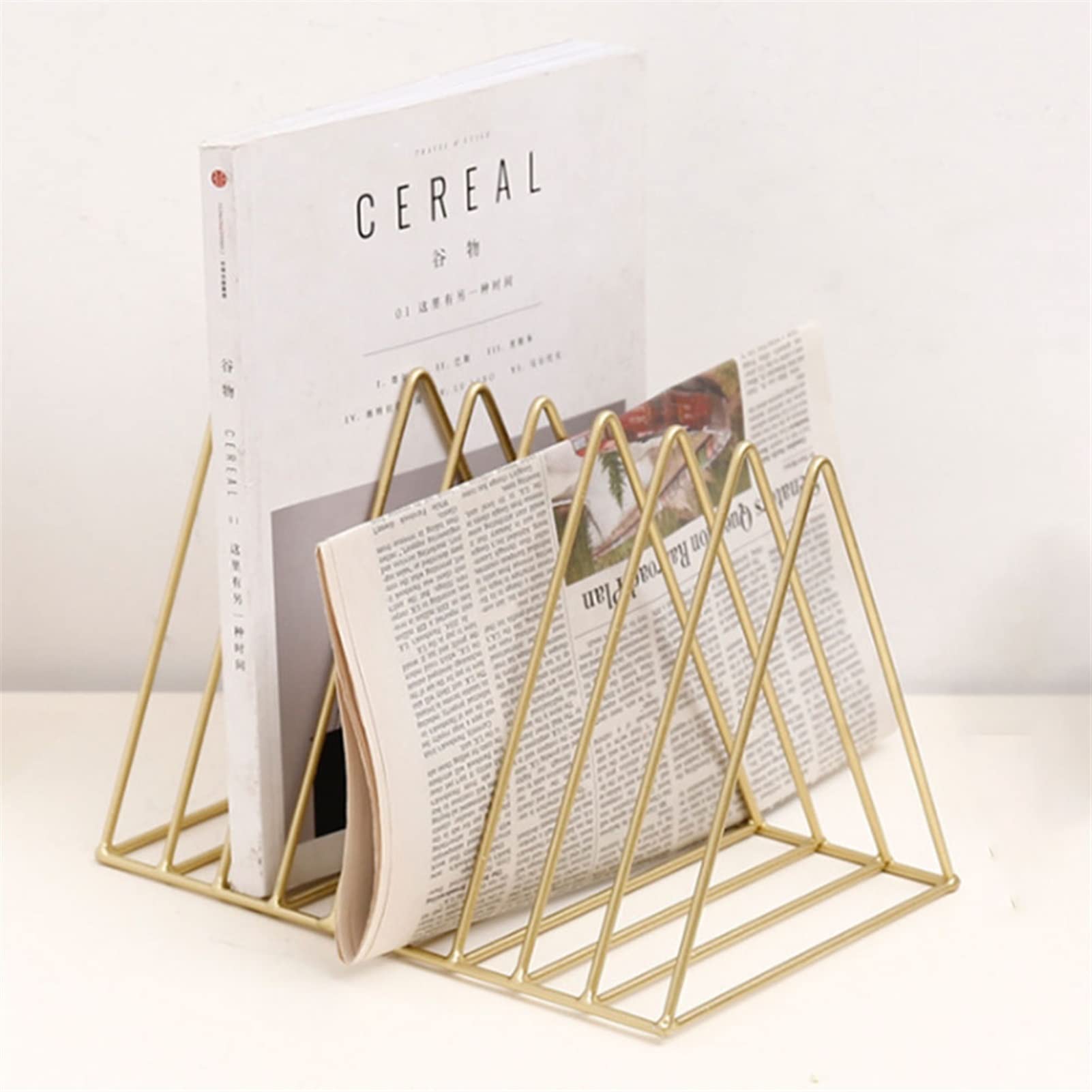 Revistero, archivador, archivador, Moderno, Triangular, para Escritorio de Oficina, archivador, Estante de Almacenamiento, revistero de Metal, Organizador de Escritorio