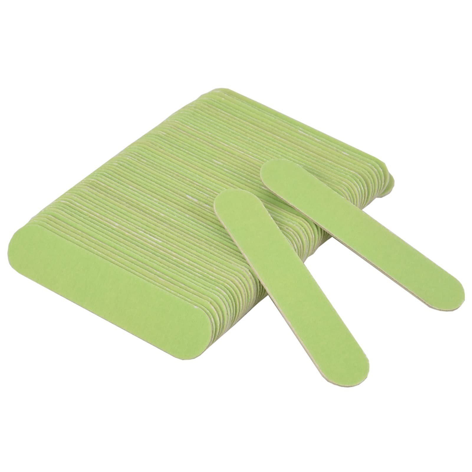 Lima per unghie, buffer per unghie, 200 pz/lotto Mini Lima for Unghie in Legno Professionale 247 Grana Levigatura Nail Art Doppio Lato(Roze)