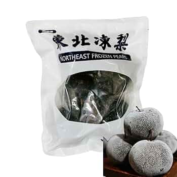 秋凍梨　凍梨 Amazon.co.jp: 冷凍 東北凍梨 1000g フルーツ 日の出農園 花盖梨