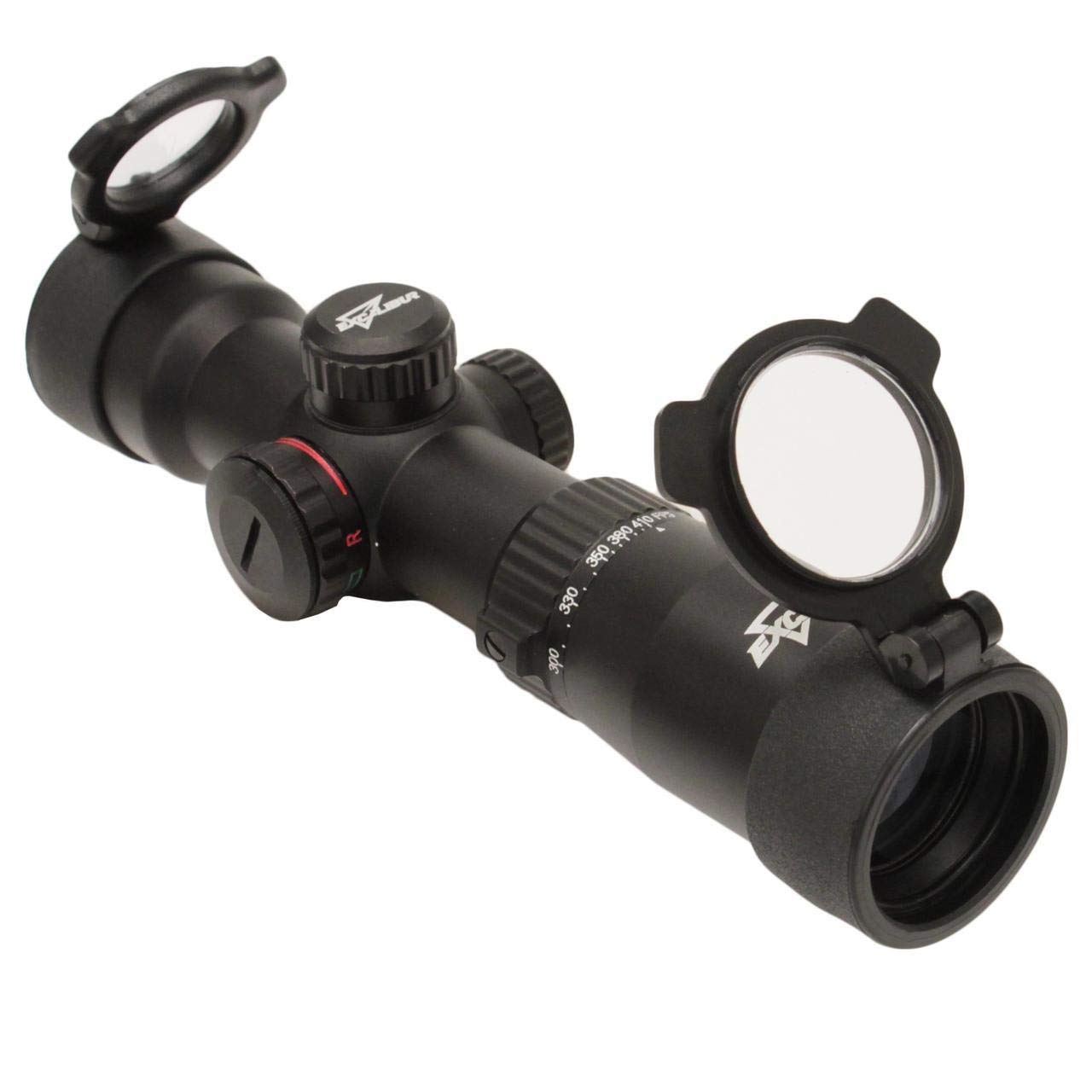 Excalibur Tact-Zone Illuminated Scope, 2.5-6x32mm