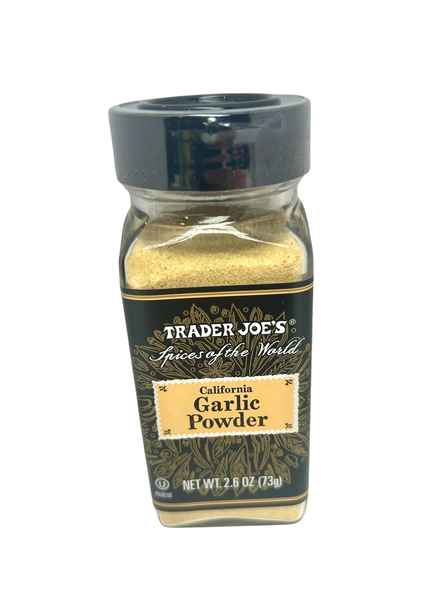 FC Trader Joe's California Garlic Powder, Spices of the World, 2.6 oz