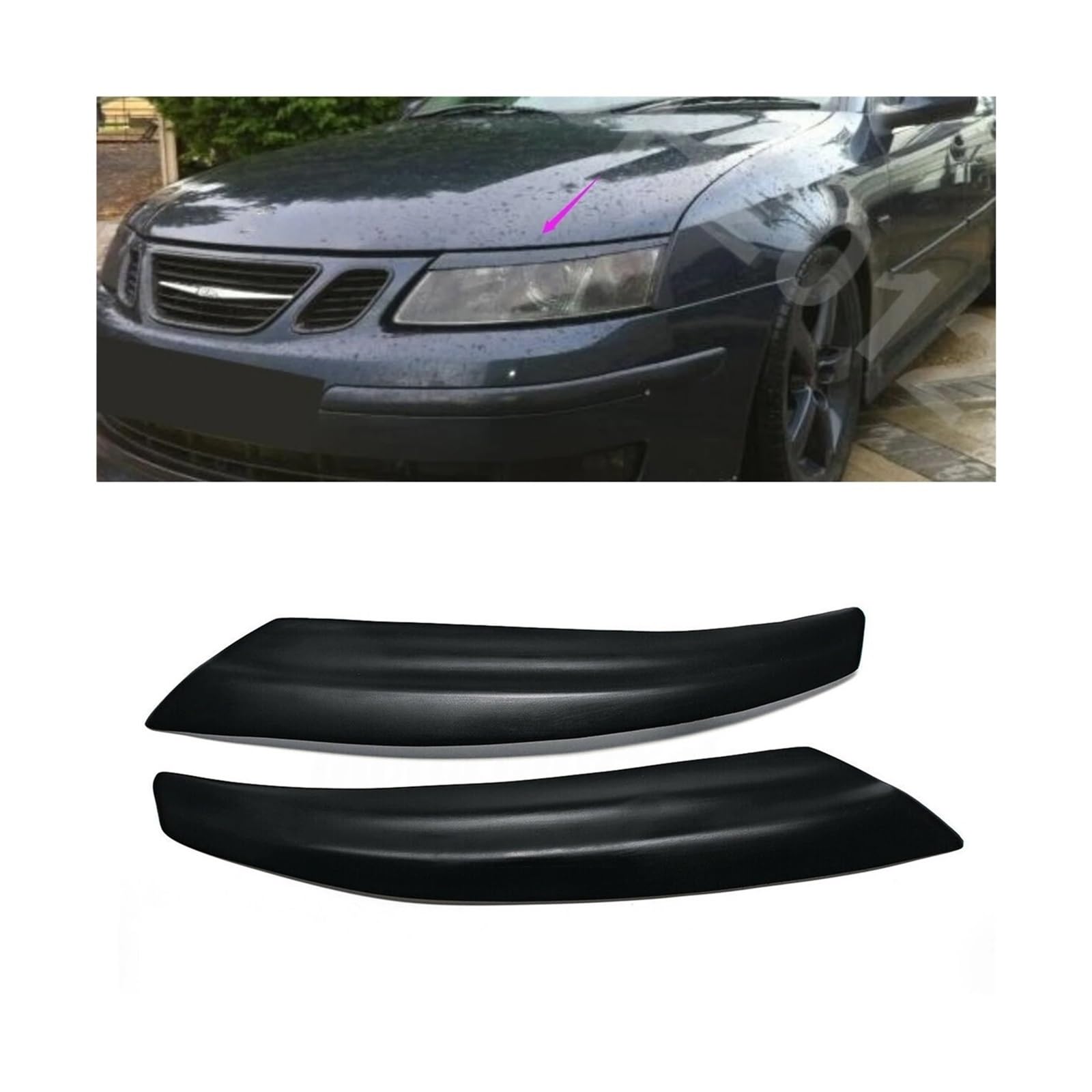 Naklejka na reflektor,Compatible With SAAB,