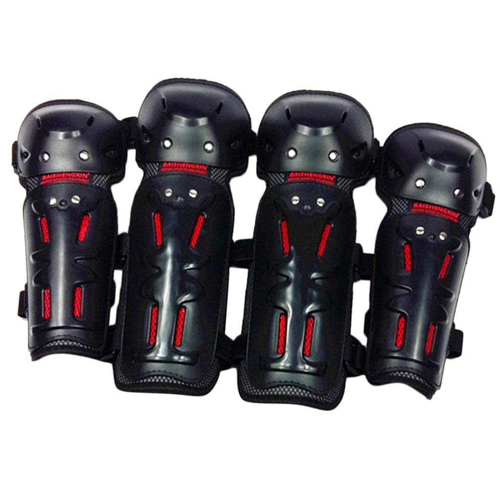 Rodilleras Y Coderas para Bicicleta - Conjunto de Equipo de Protección para Ciclismo, Montar en Bicicleta,