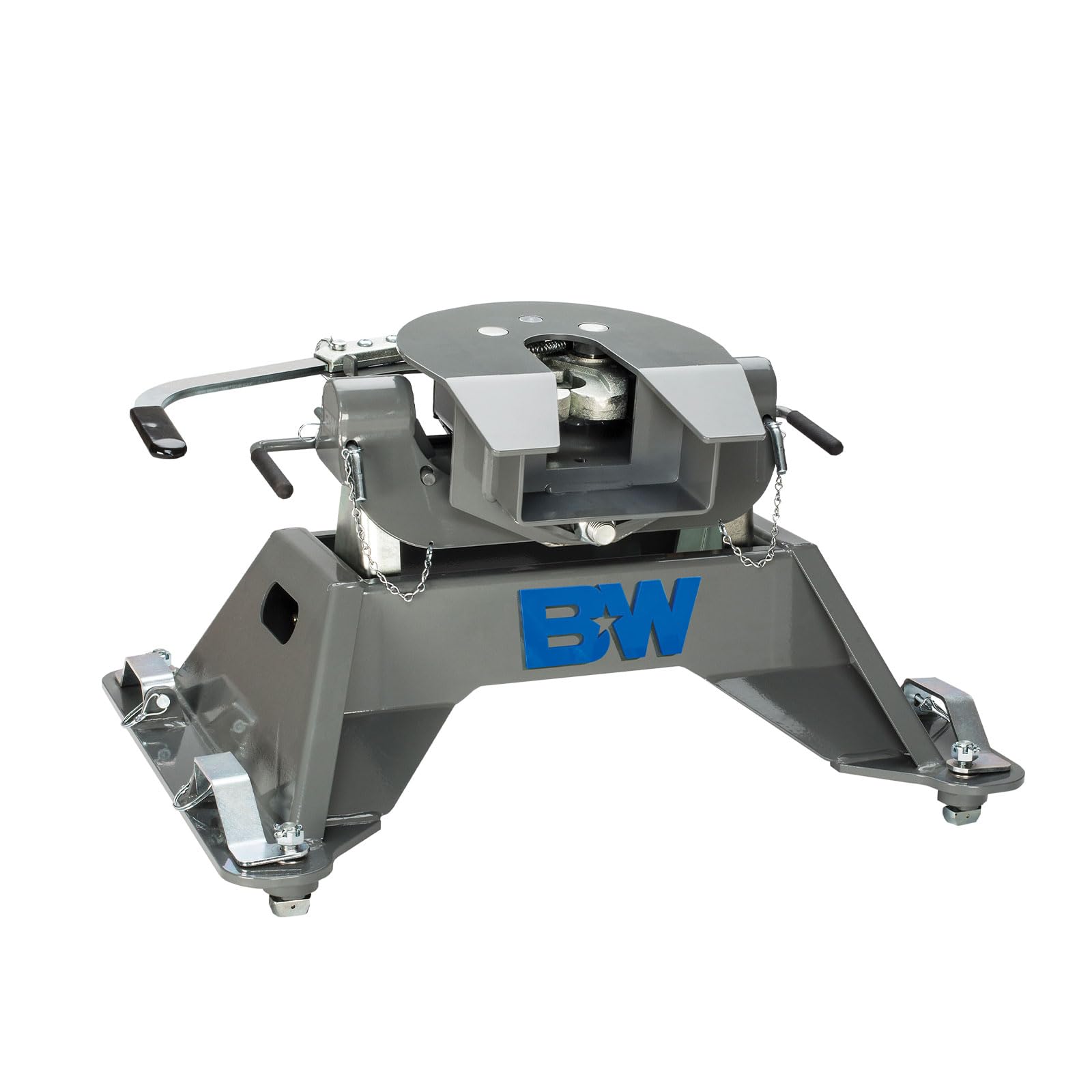 B&W Trailer Hitches 25K Companion OEM Fifth Wheel Hitch - Compatible with 2020-2025 Chevrolet/GM OEM Puck System - RVK3715