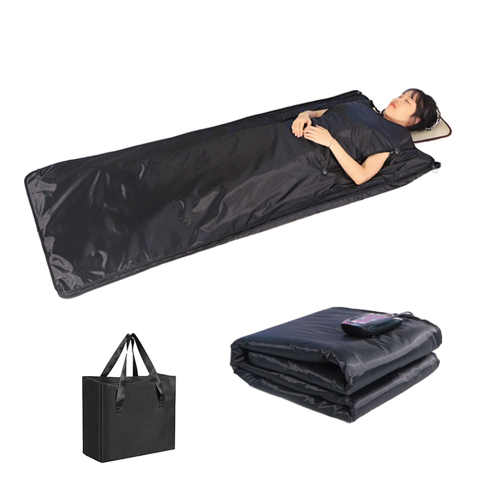 Amazon.co.jp : Rednut サウナブランケット ヒートマット 遠赤外線