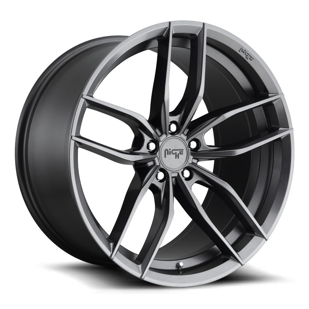 NICHE Vosso VD -Matte ANT Wheel with Painted (20 x 10. inches /5 x 115 mm, 25 mm Offset)