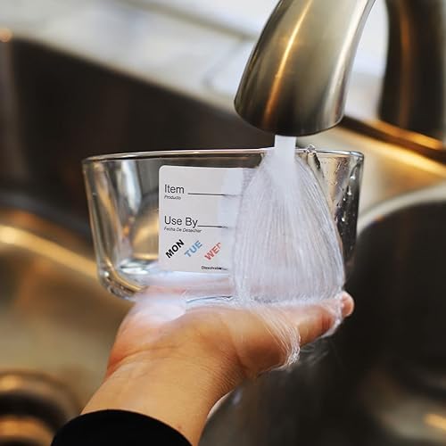 Miniatura 4 de Etiquetas solubles universales simplificadas 2 x 3 500 adhesivos totales