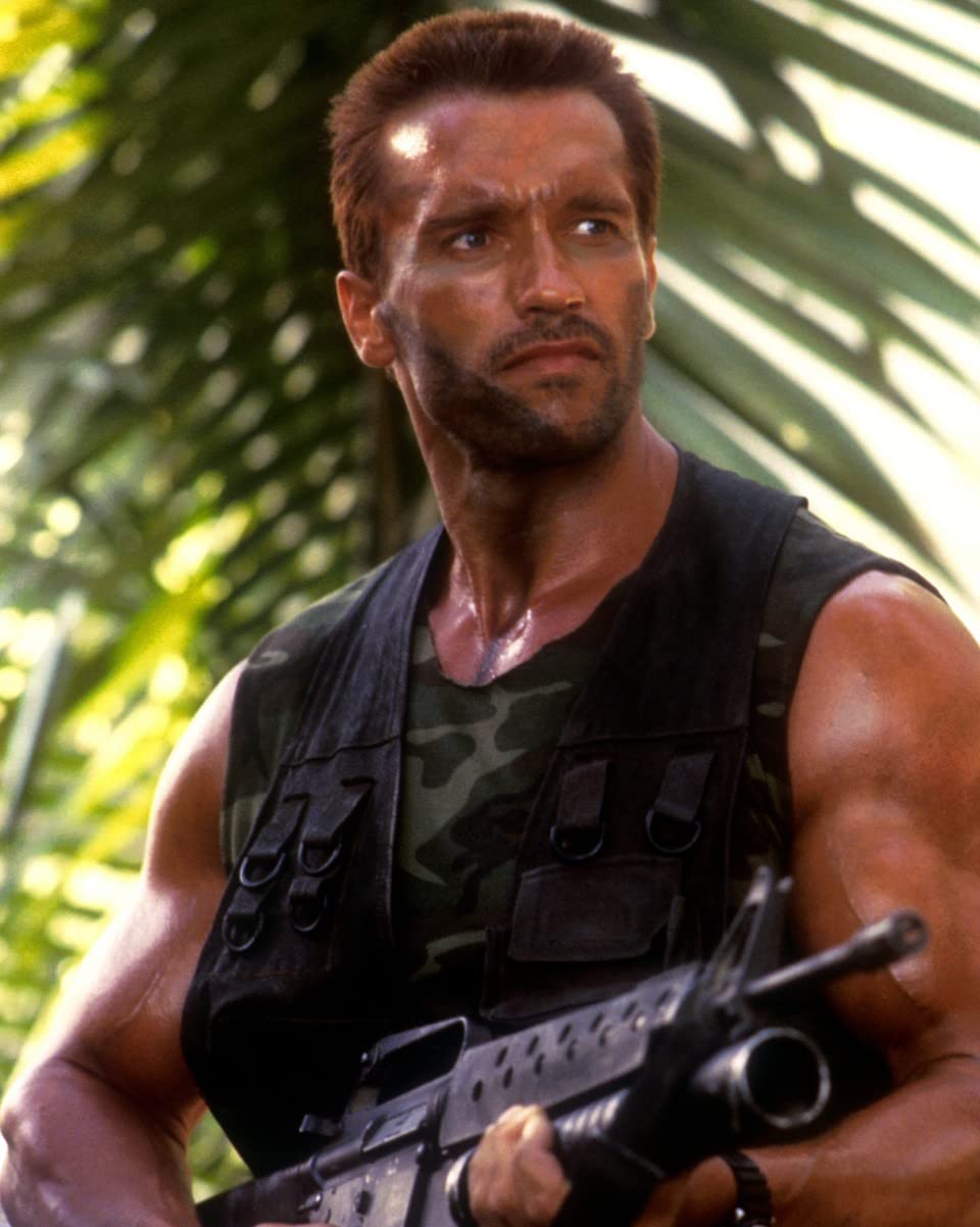Predator (1987) Arnold Schwarzenegger 10x8 Photo