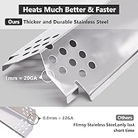 Vista 14 de Criditpid Grill Replacement Parts for Nexgrill 720-0925S, 720-0864, 720-0864M Models. Grill Heat Plates, Burner Tubes and Grill Ignitors for BBQ PRO