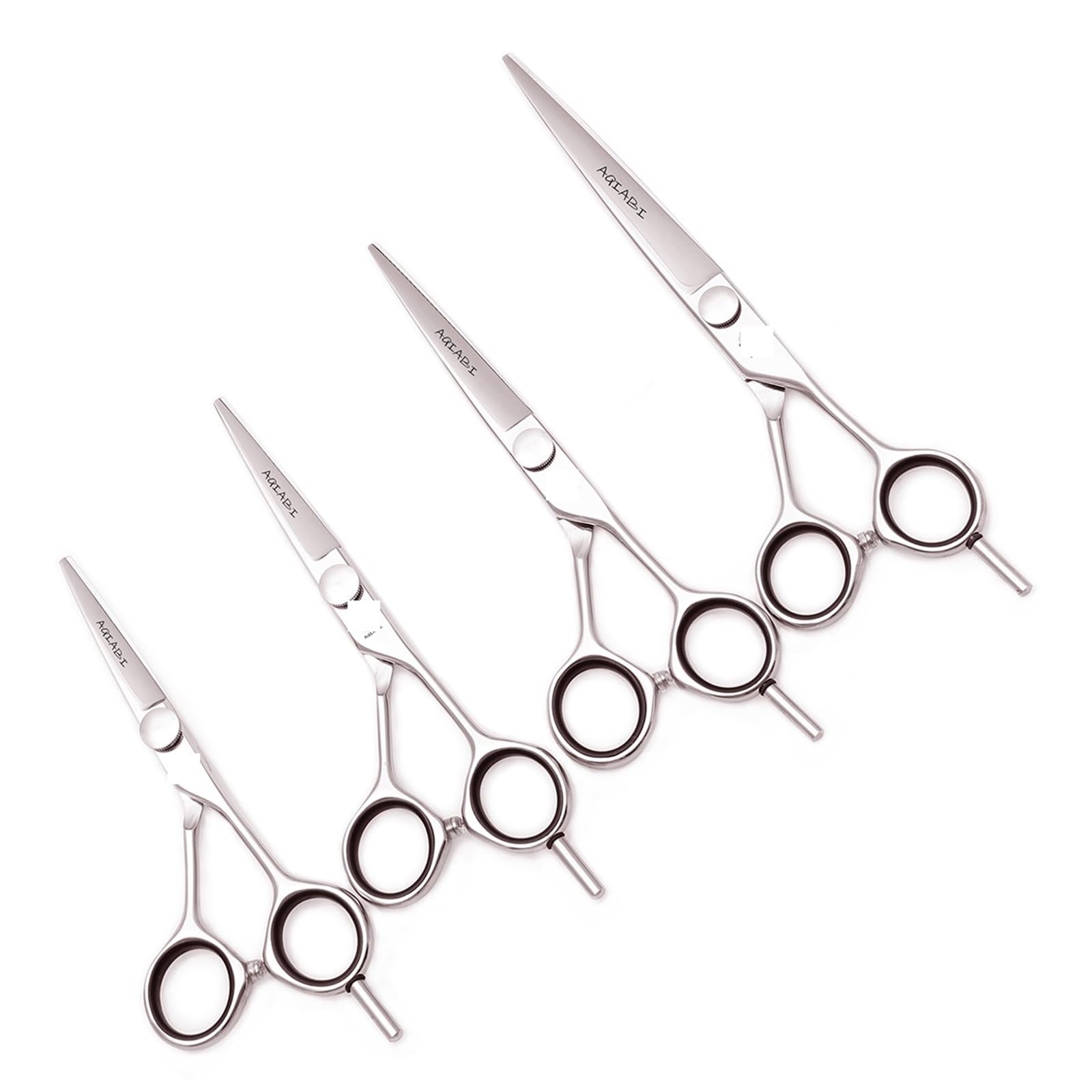 Tijeras de peluquería Tijeras de peluquería profesionales 5, y 7 pulgadas, tijeras entresacar(Color 5)