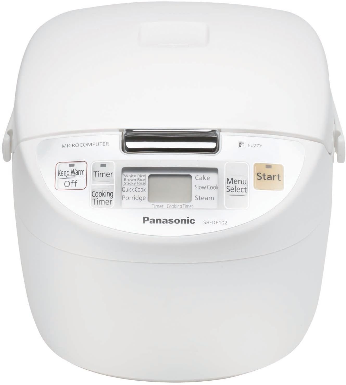 Panasonic 5Cup Fuzzy Logic Electronic Rice Cooker/Warmer (White