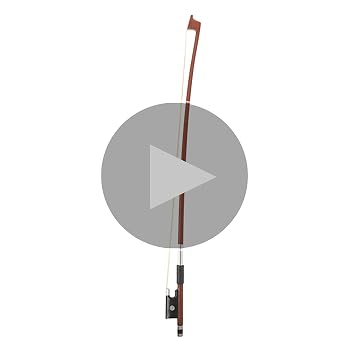 Amazon | NUOBESTY バイオリン弓 1/16サイズ 木製ラウンド