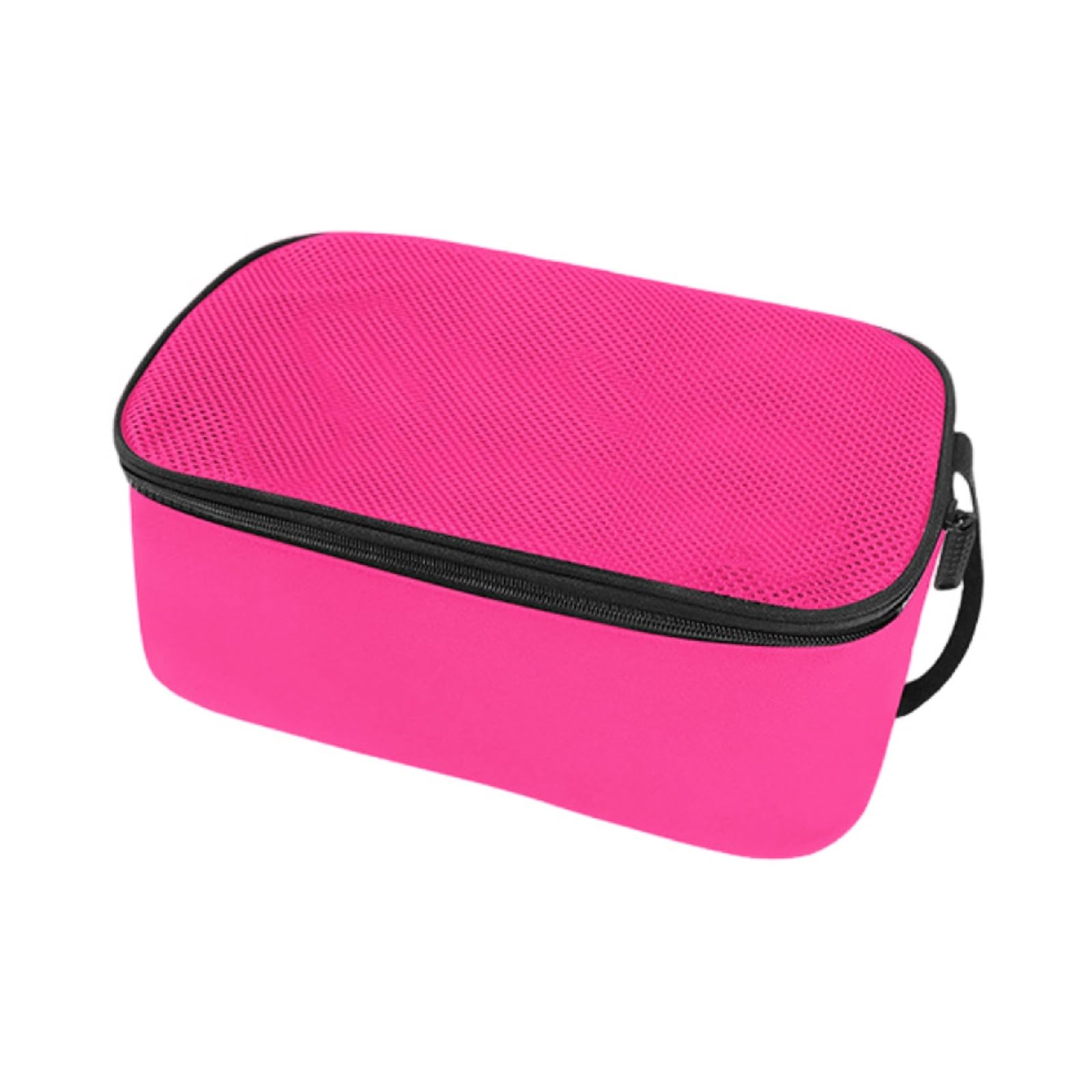 Hixingo Golf Shoe Bag with Breathable Ventilation, Waterproof Golf Shoes Carrier Bag for Men & Women, Travel Boot Organiser Pouch with Pockets for Accessories & Cleats (YDXB02 Pink,36x19x16cm)