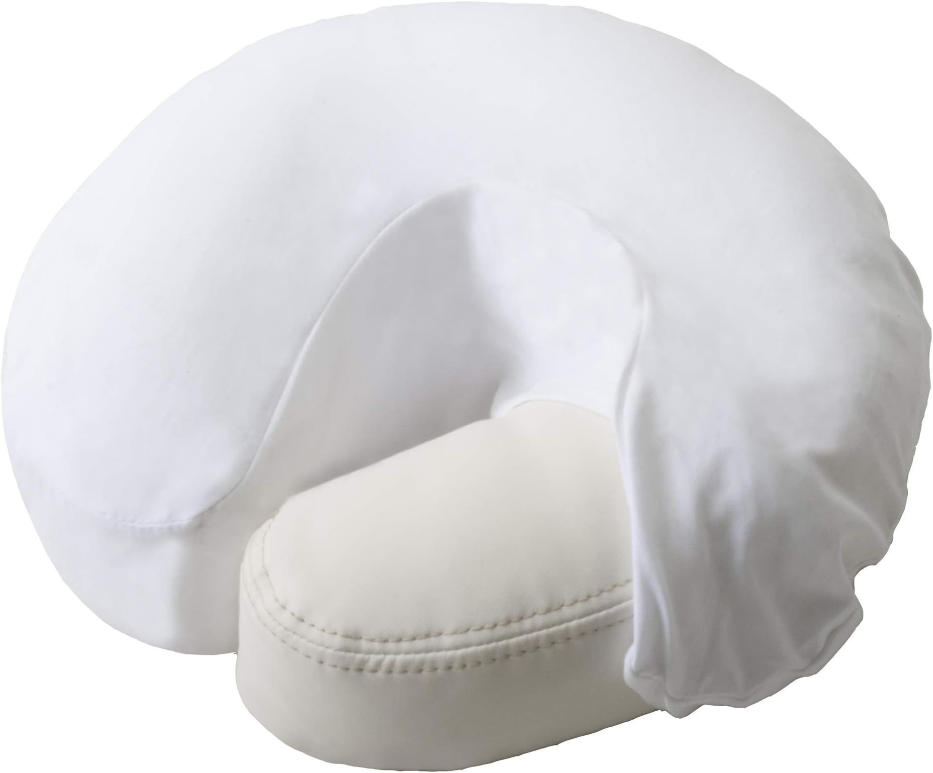 EARTHLITE Professional Microfiber Face Cradle Cover - Silky, Wrinkle Resistant, Quick-Drying, Reusable Massage Table Face Pillow Cover (1 Pack)