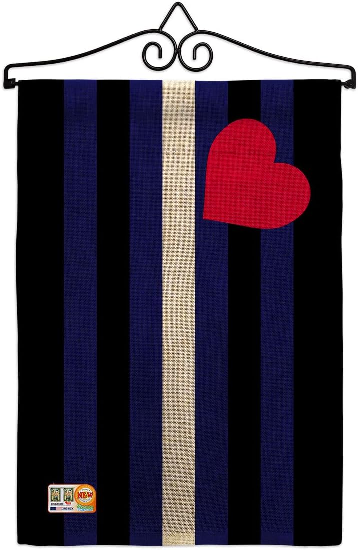 Leather Pride Burlap Garden Flag Support Rainbow Love LGBT Gay Bisexual Pansexual Transgender Small Decorative Gift Yard House Banner Double-Sided Made In USA 13 X 18.5