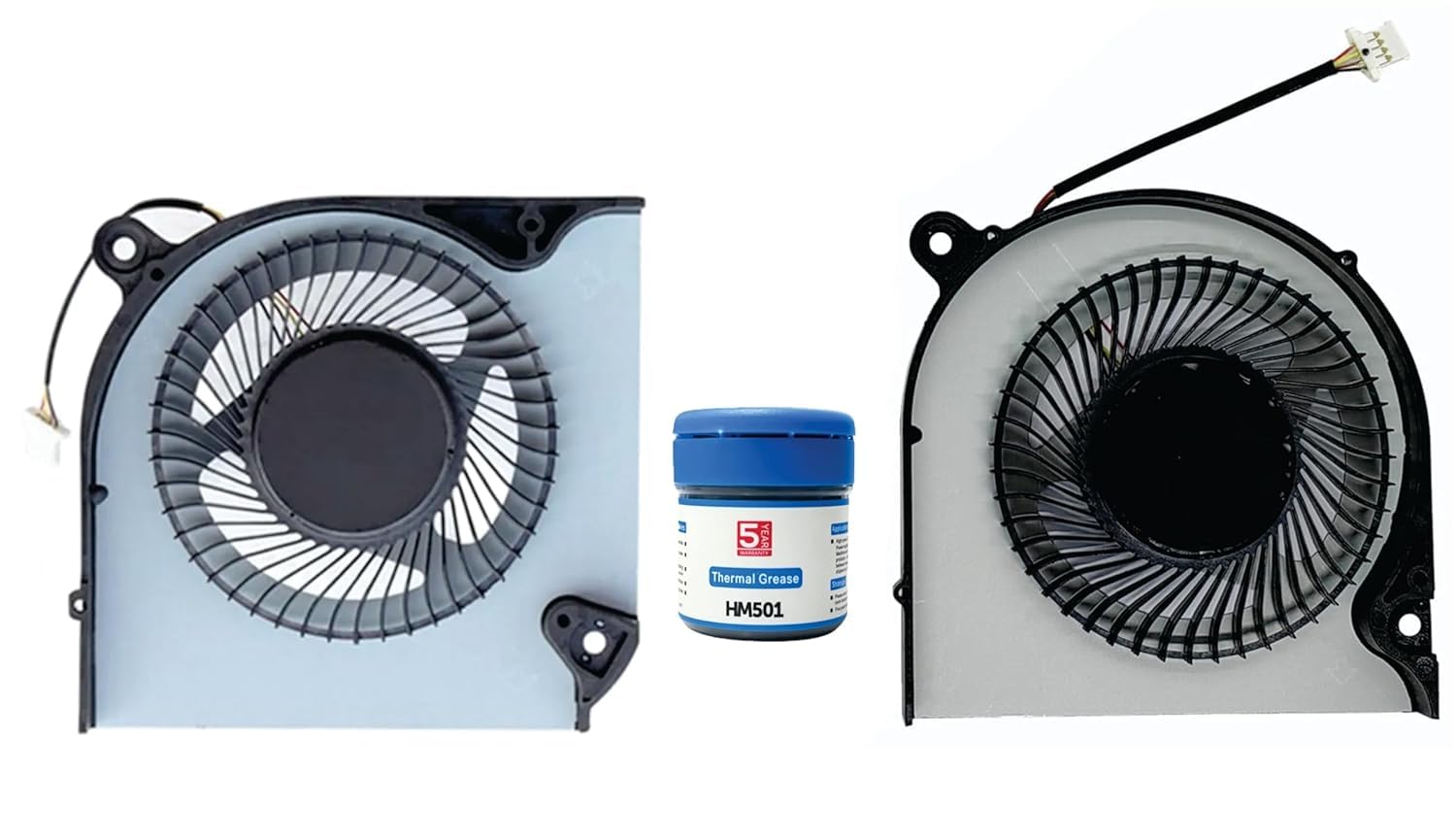 High- Quality Replacement Internal CPU GPU Cooling Fan for Acer Nitro AN515-54 AN515-43 AN517-51 AN517-52 AN515-54-728C AN517-52 DFS531005PL0T laptop. Comes With MH501 (Cooling paste).-image-9
