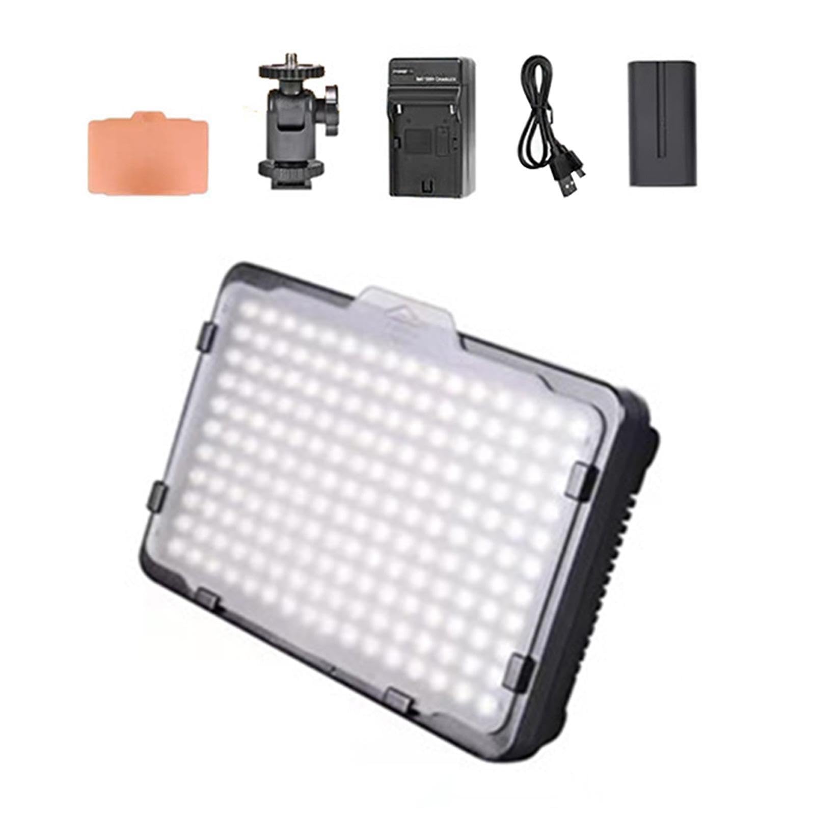Luz LED Potente para cámara, Ideal para fotografía de Bodas al Aire | libre, con ajuste de múltiples colores en diferentes condiciones, cámara portátil para fotografía de bodas.