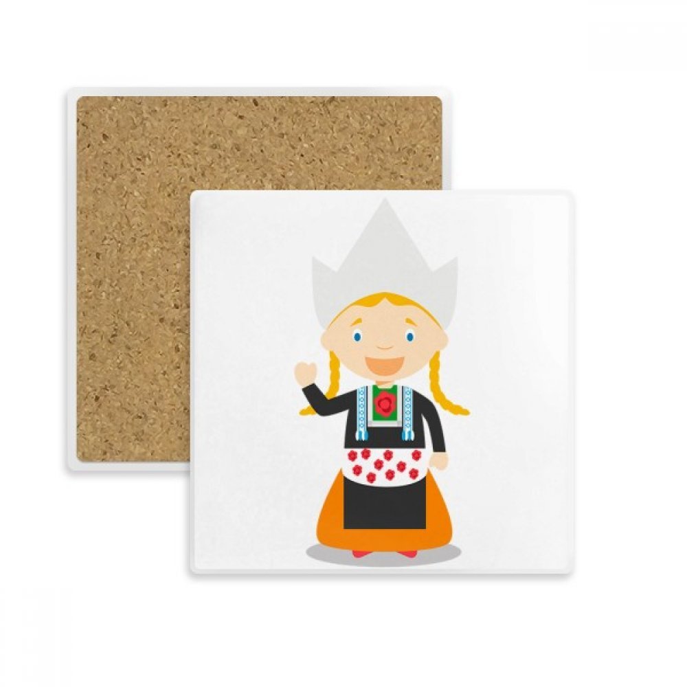 Coaster Tasse Absorbent Cadeau de Boissons Multicolor