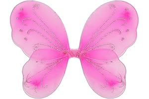 Light Pink Angel Wings: Enchant Your Little Fairy