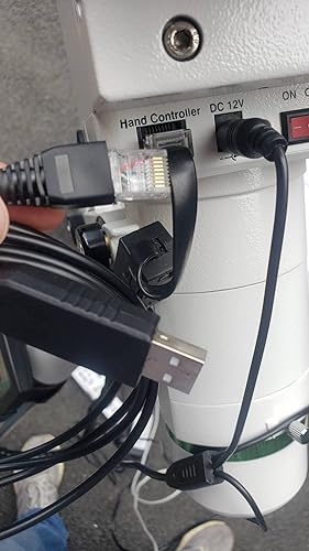 Miniatura 5 de RJ45 Control Cable for Skywatcher and Orion Mount, for Heq5 pro, Azeq5, Azeq6, Eq6-R, Eq6-R Pro and Orion Sirius Mount, Eqmod USB Console Cable for