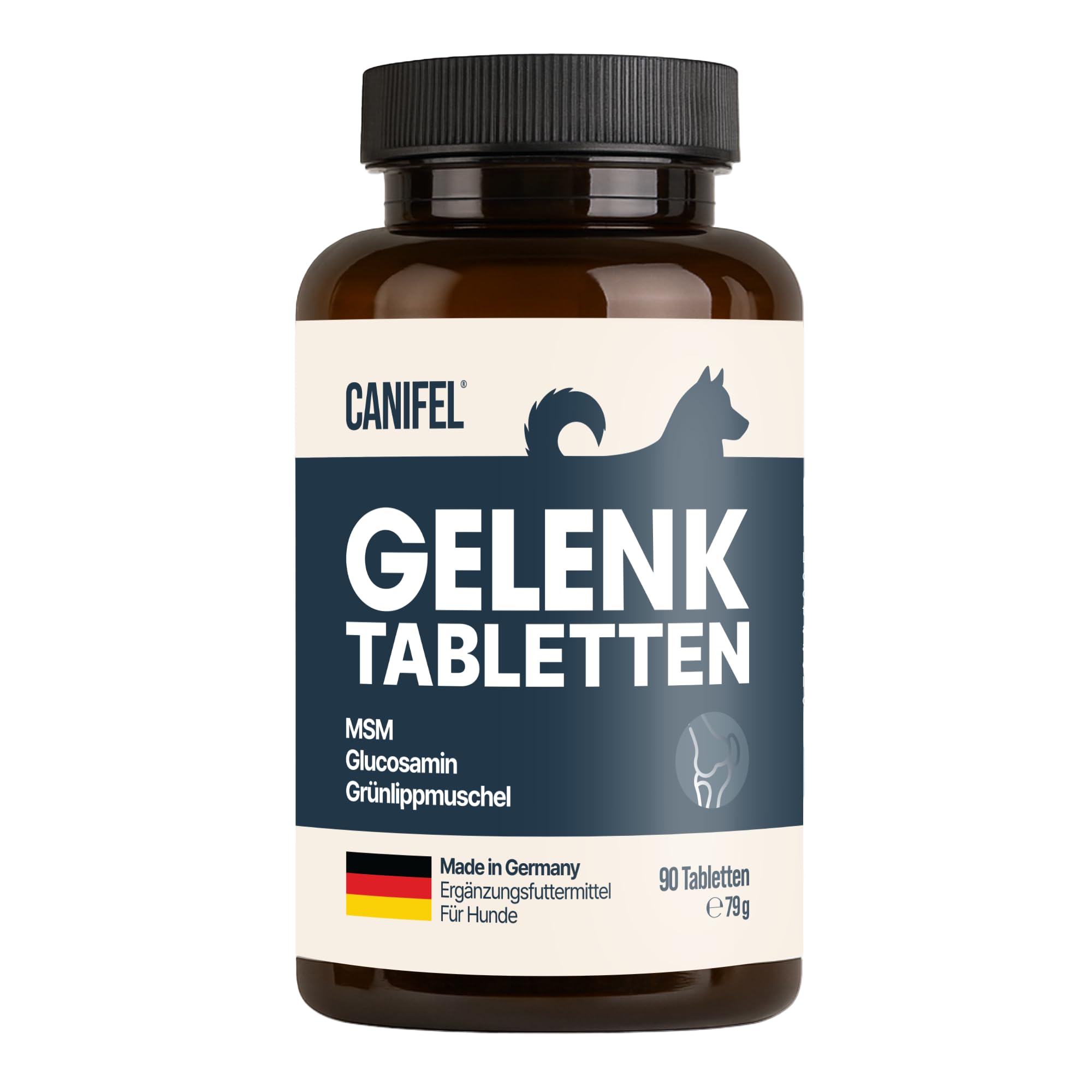 Gelenktabletten Hund, Apotheker Rezeptur, 90 Stück reicht bis zu 6 Monate, von Apothekern entwickelt & Tierärzten geprüft, mit Grünlippmuschel hochdosiert, Glucosamin, MSM, Chondroitin, Teufelskralle