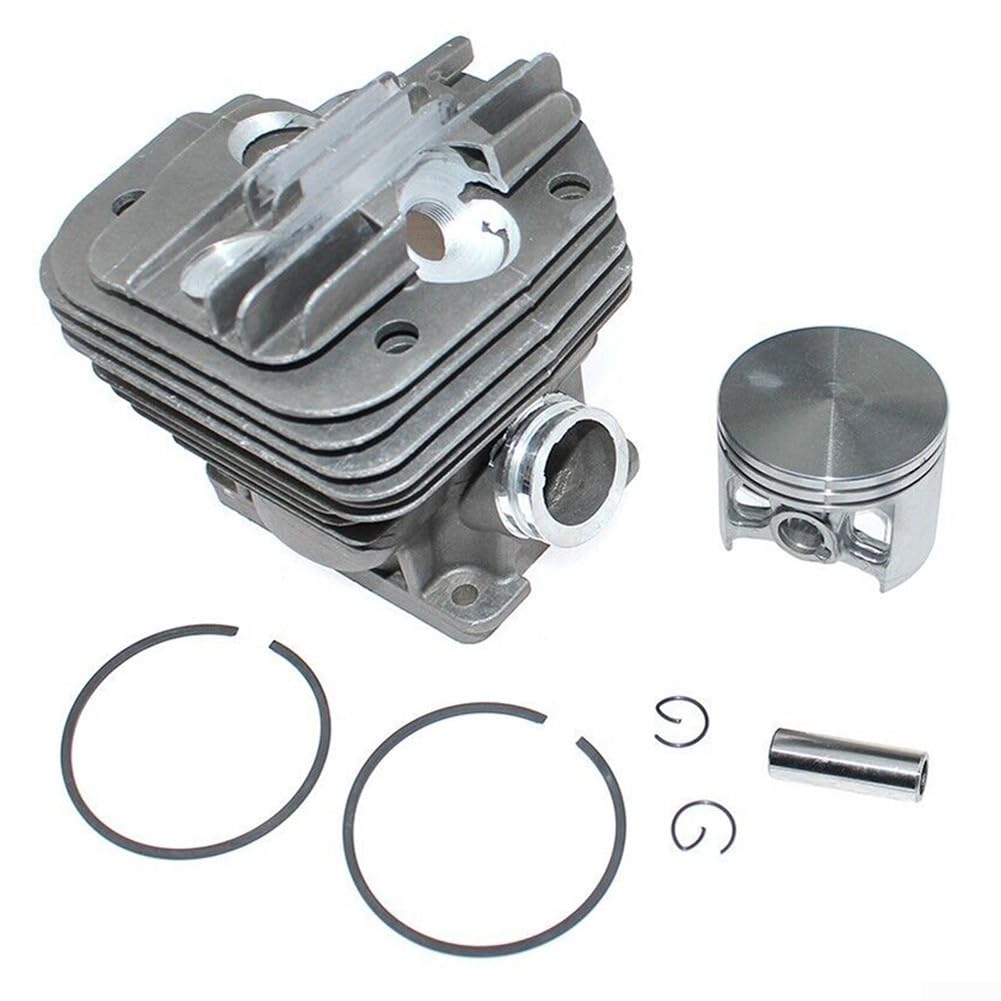 Cilindro para kit de pistón de 56 mm de diámetro grande para motosierra MS661, repuesto 1144-020-1200 para juego de reconstrucción de motor recubierto Nikasil, piezas de corte resistentes