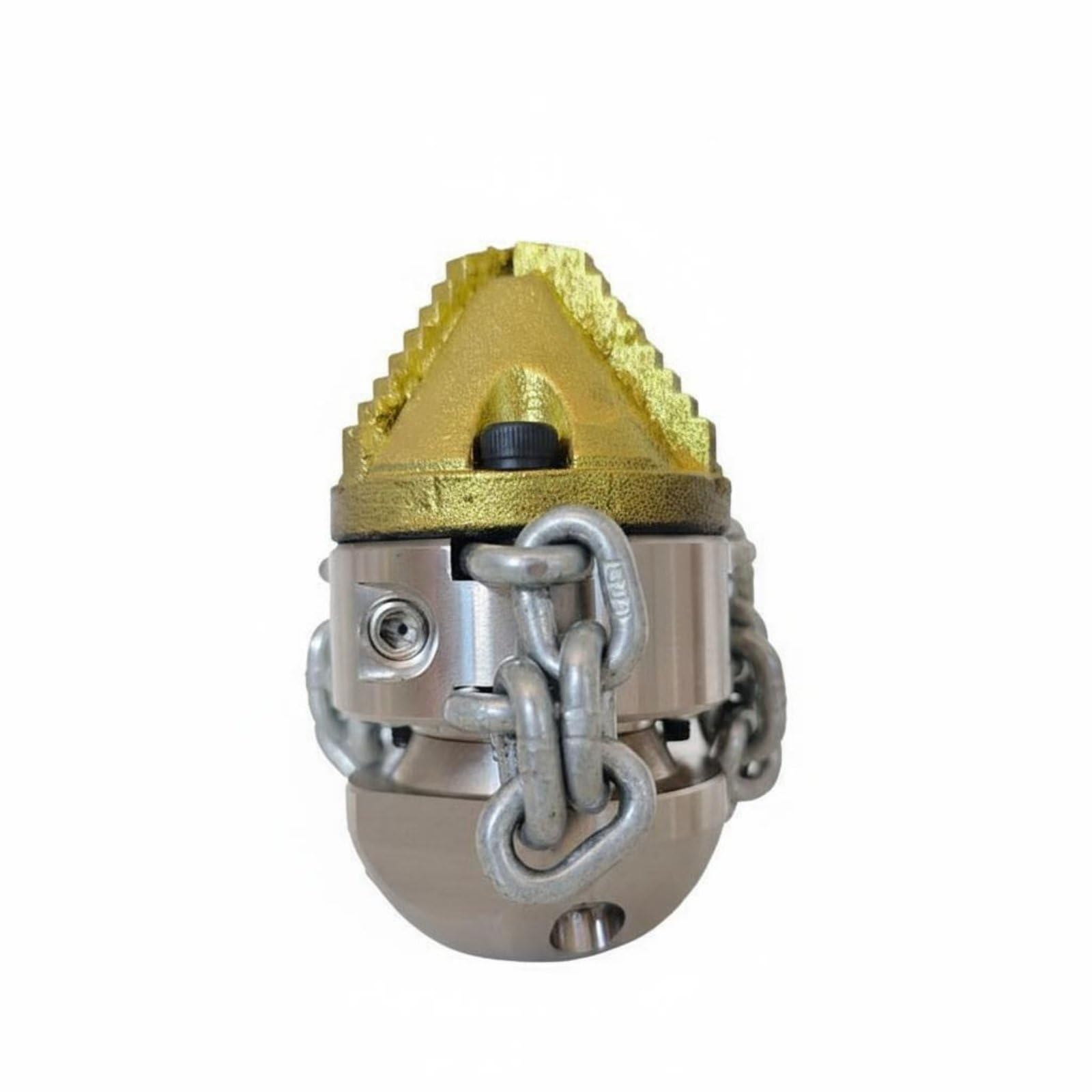 perfeclan Industrial de Alcantarillado de Alta Presión Rotativa Cabezal con Giratorias Elimina Incrustaciones y Grasa Adecuada para Operadores de Mantenimiento y de Servicios, 0.8KG 3/8 Rosca