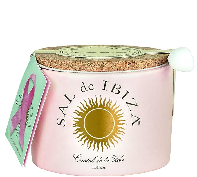 Sal de Ibiza Fleur de Sel e Rose - Sal Marina con Pétalos de Rosa - 4.4oz miniatura 2