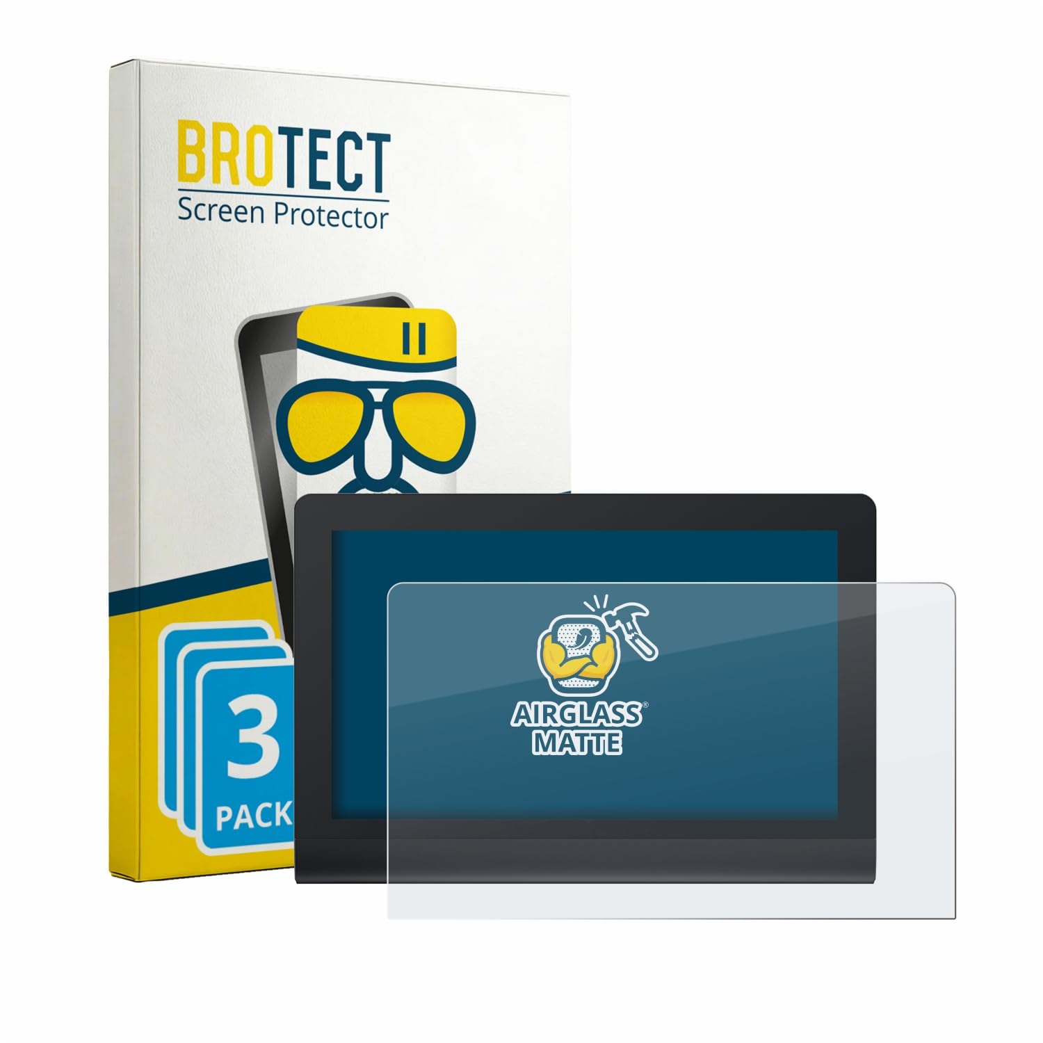 brotect Pellicola Vetro Opaca per XP-Pen Artist Ultra 16 (3 Pezzi) Protezione Schermo [Anti-Riflesso, Durezza 9H]