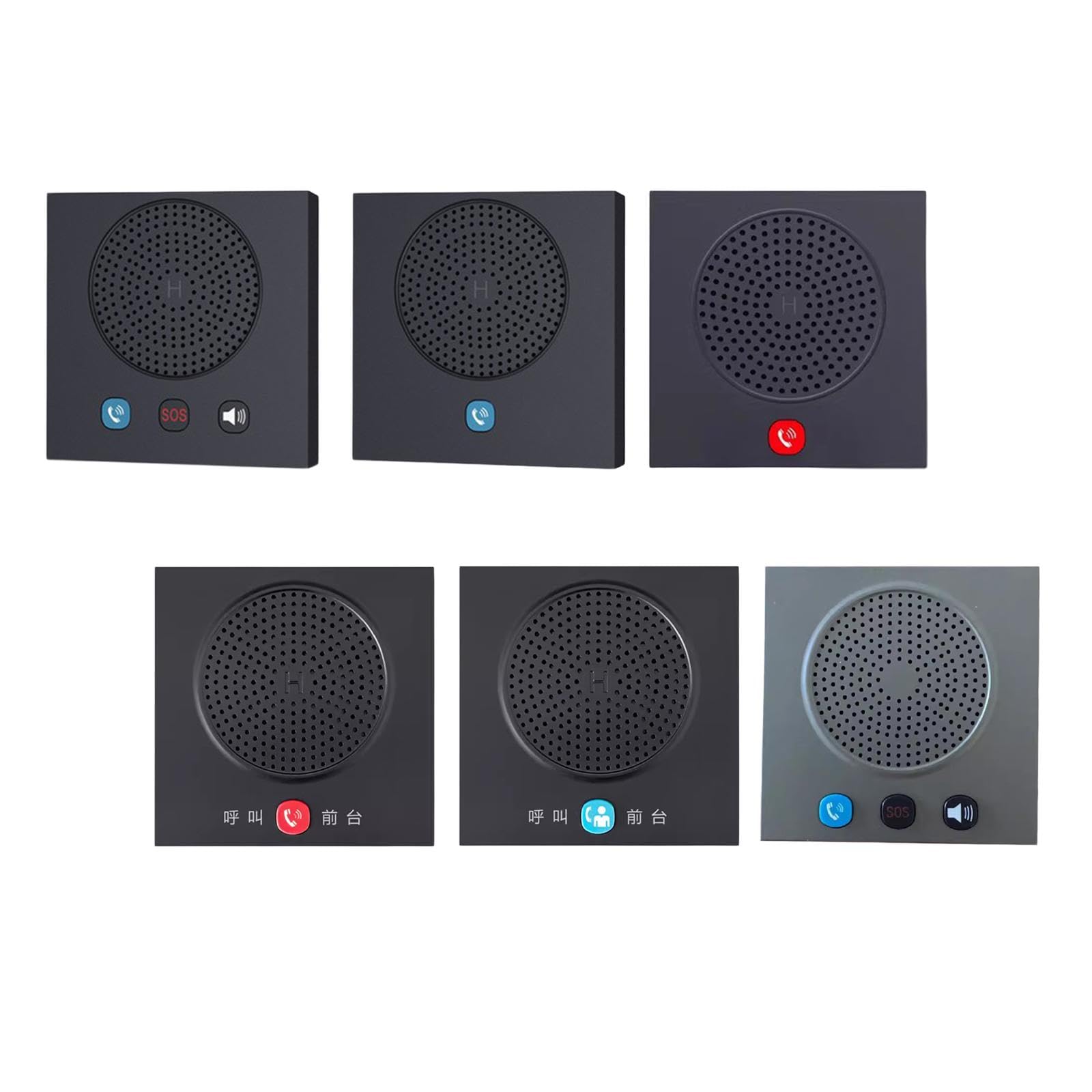 HEAVENGLOW Cordless Wall Mounted Caregiver Pager for School Apartment Hotel Black-picture-25