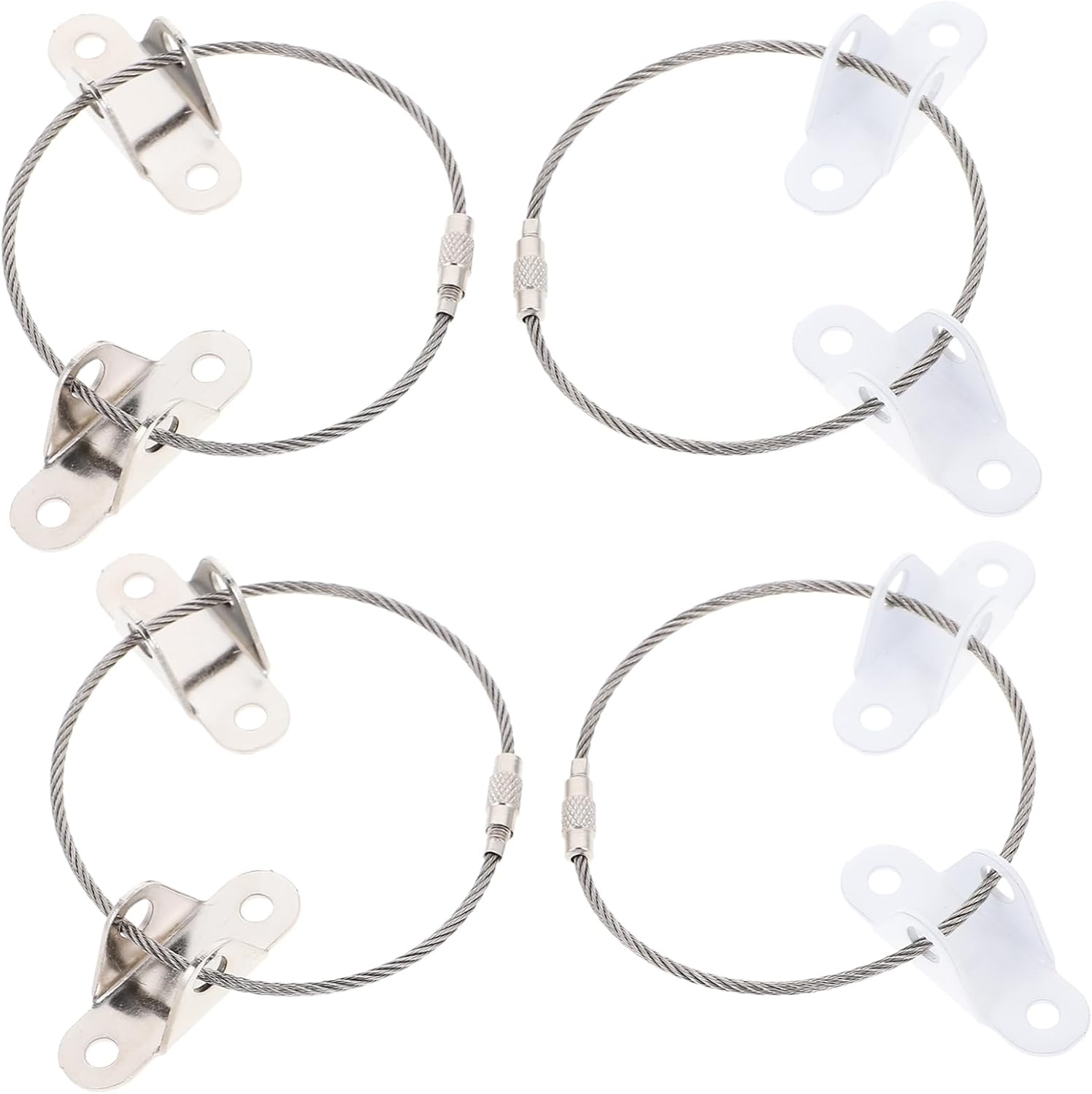 VICASKY 12sets Furniture Tip Strap Tv Anchors Proofing Cabinet Locks for Boys and Girls Safety