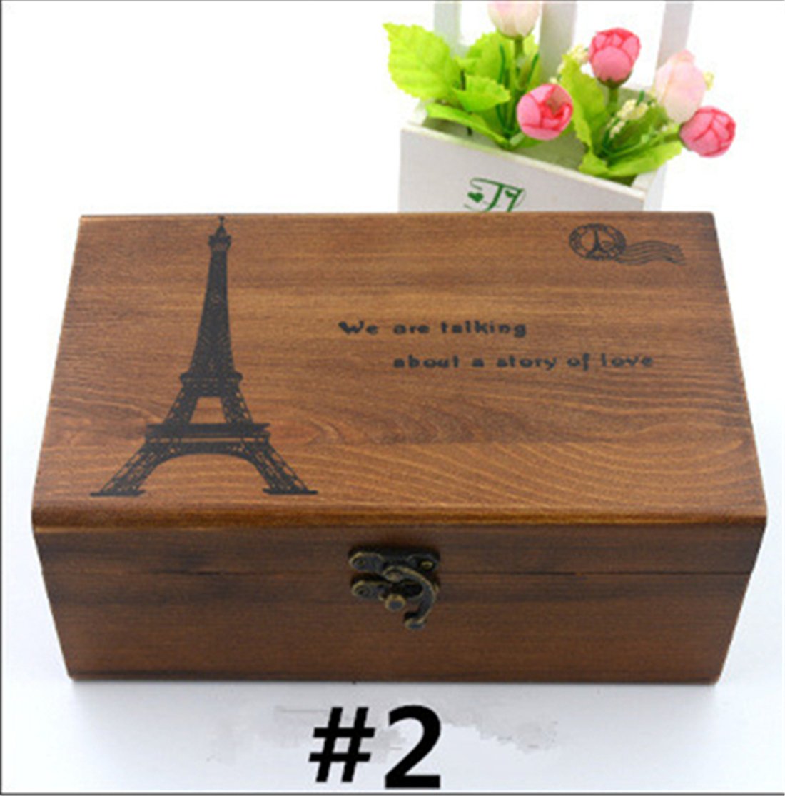 Joyeee Scatola da Cucito in Legno - Premium Cestino da Cucito Vintage con Accessori da Cucito Completi, Portatile Valigetta Sarta per Principianti, Casa e Emergenza Uso#3