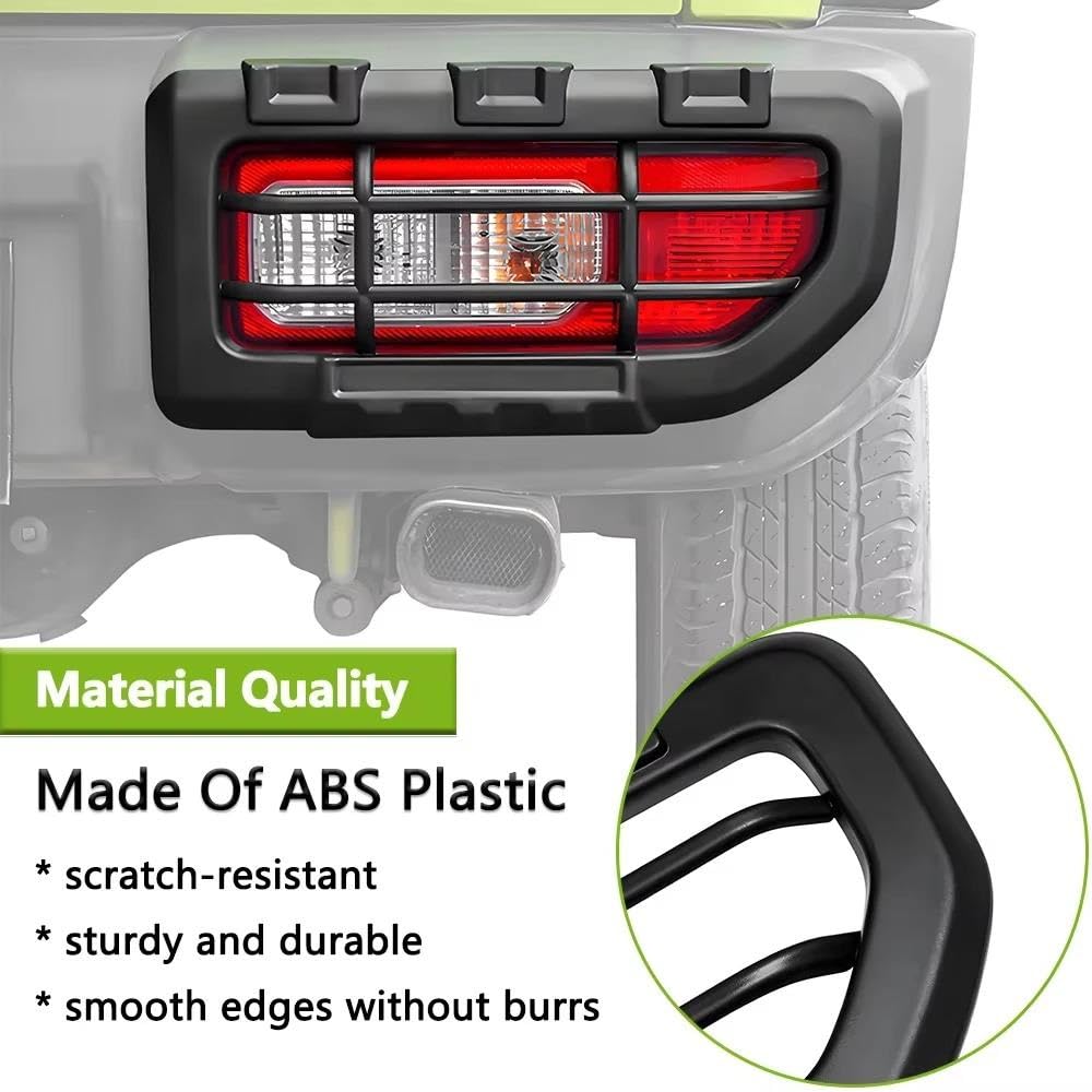 Adornos de pilotos traseros Para Suzuki Para Jimny JB64 JB74 2019-2023, Cubierta De Luz Trasera De Coche Cubierta Faro Cubierta Espejo Retrovisor Protectores Decorativos protectores de luz trasera