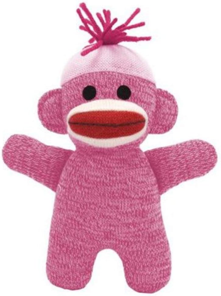 Schylling PINK SOCK MONKEY BABY