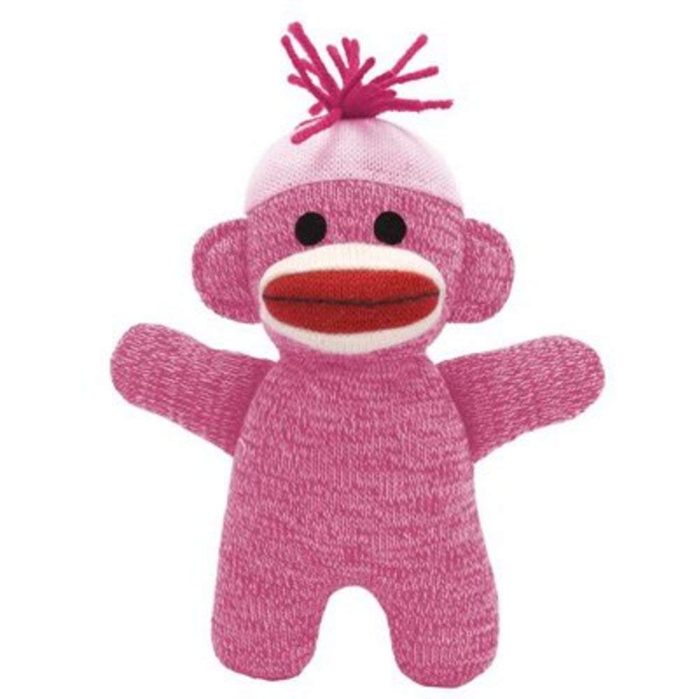 Schylling PINK SOCK MONKEY BABY