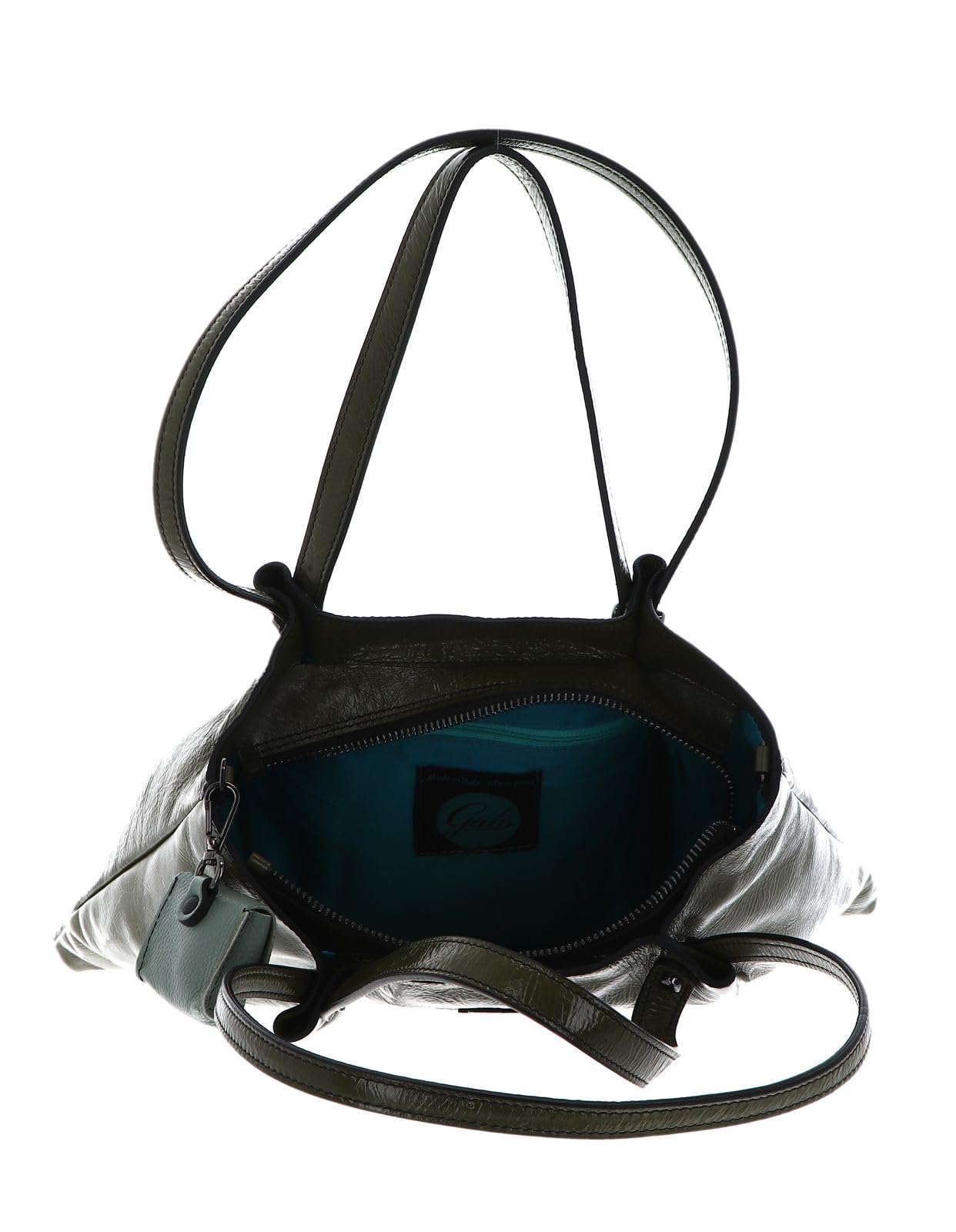 Gabs Pelle borsa a tracolla Sashi Naplak Black Shoulderbag Verde Oliva