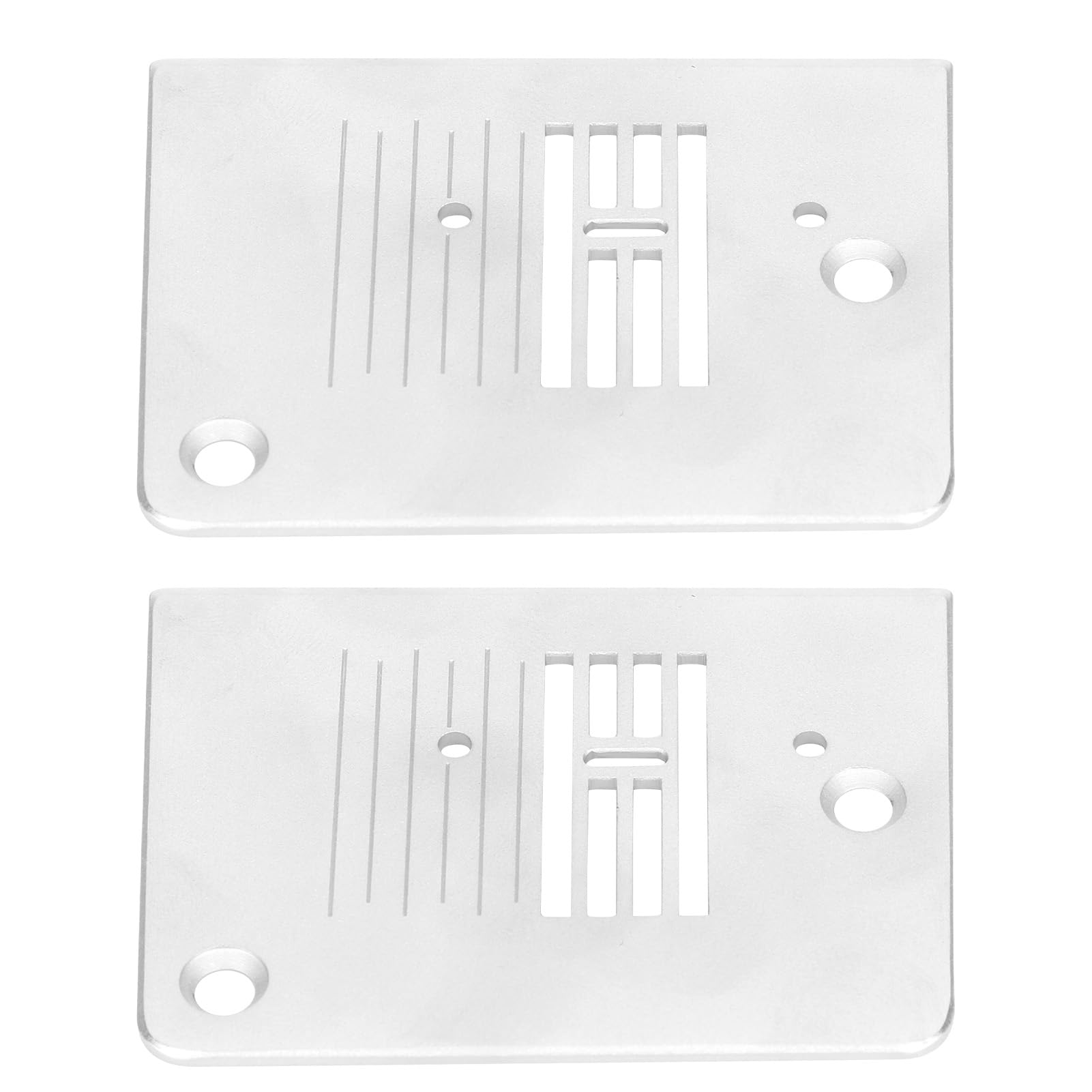 Placa de Aguja Multifunción para 1408 2250 Reemplazo de Placa de Aguja Original Estándar 2 X Placa de Aguja Placa de Piezas de Repuesto para Máquina de Coser Original Estándar 2