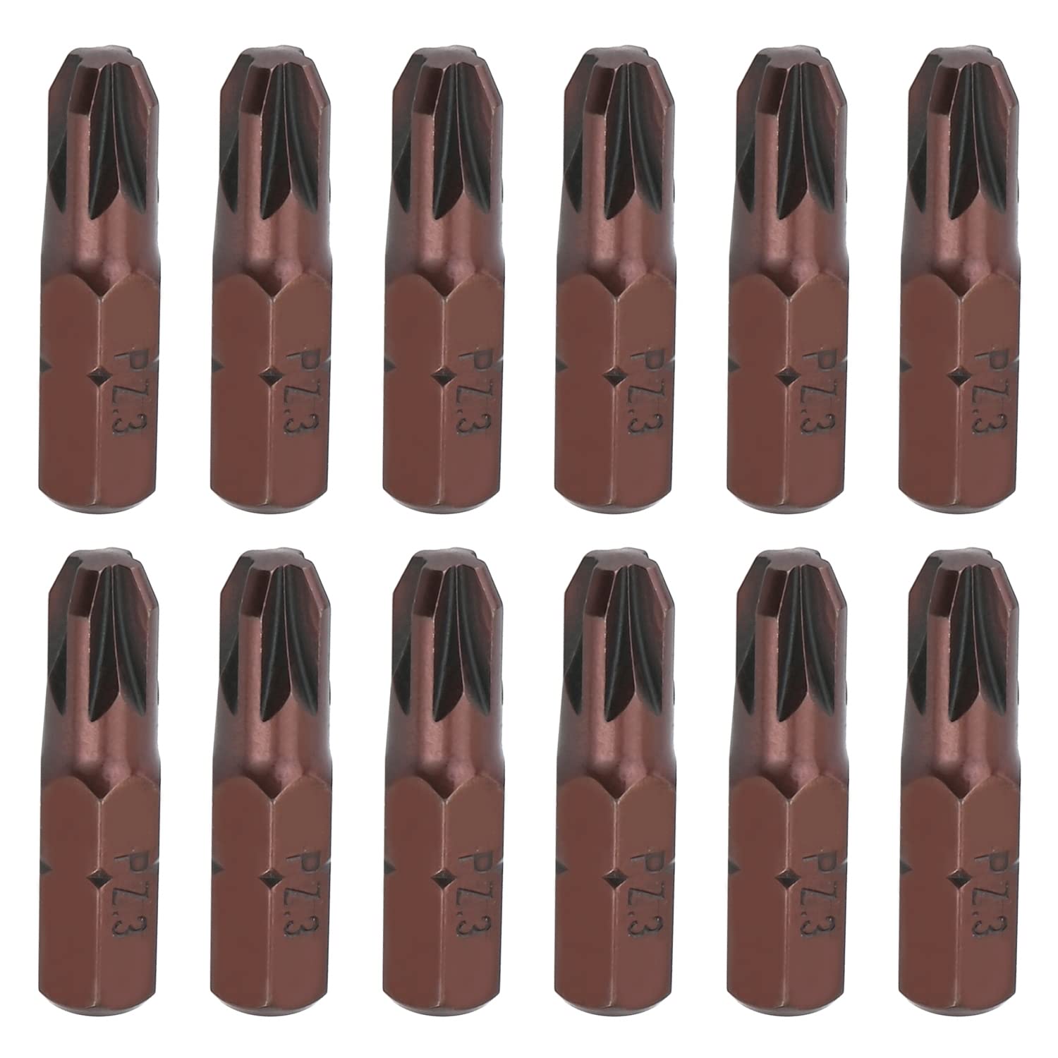 hrhrhrhr ページ Utoolmart 12Pcs PZ3 PoziDriv Screwdriver Bits, 25mm Length 1