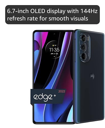 Amazon.com: Motorola Edge + |2022| 4800mAh Battery | Unlocked