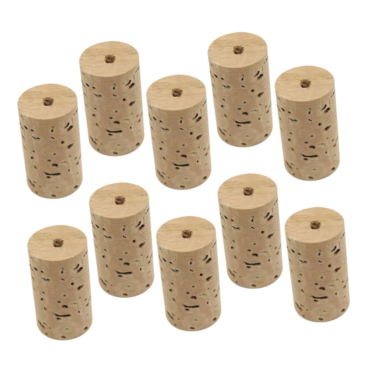 HEMOTON Woodwind Instrument Parts Natural Cork Plugs 10 Pack for Flute Headjoint Sealing Repair