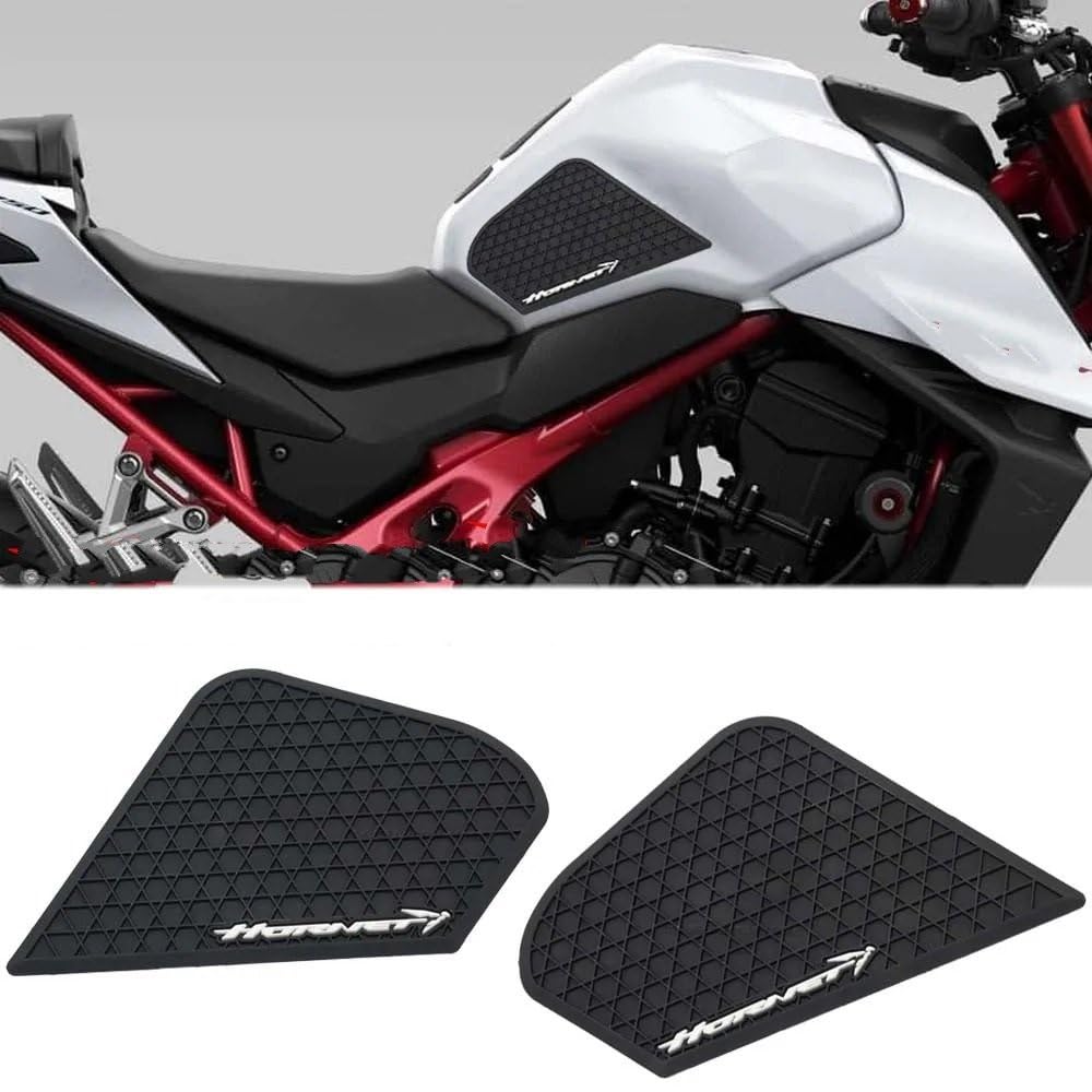 Protection Réservoir Autocollant Autocollants Latéraux Antidérapants Réservoir Carburant, Tampon Caoutchouc, Accessoires Moto Pour H&ONDA CB750 CB 750 HORNET 2023