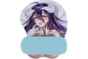3D Anime Mouse Pad with Destiny 2 Character Albedo 1
