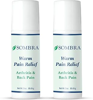 Warm Pain Relief Gel, Warm Relief for Arthritis and Chronic Pain Pre-Workout Muscle Rub Vegan Formula Free of Artificial Fragrances, Dyes, NSAIDs, Wax, Petrv