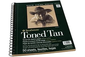 Strathmore 400 Series Toned Tan Drawing Paper