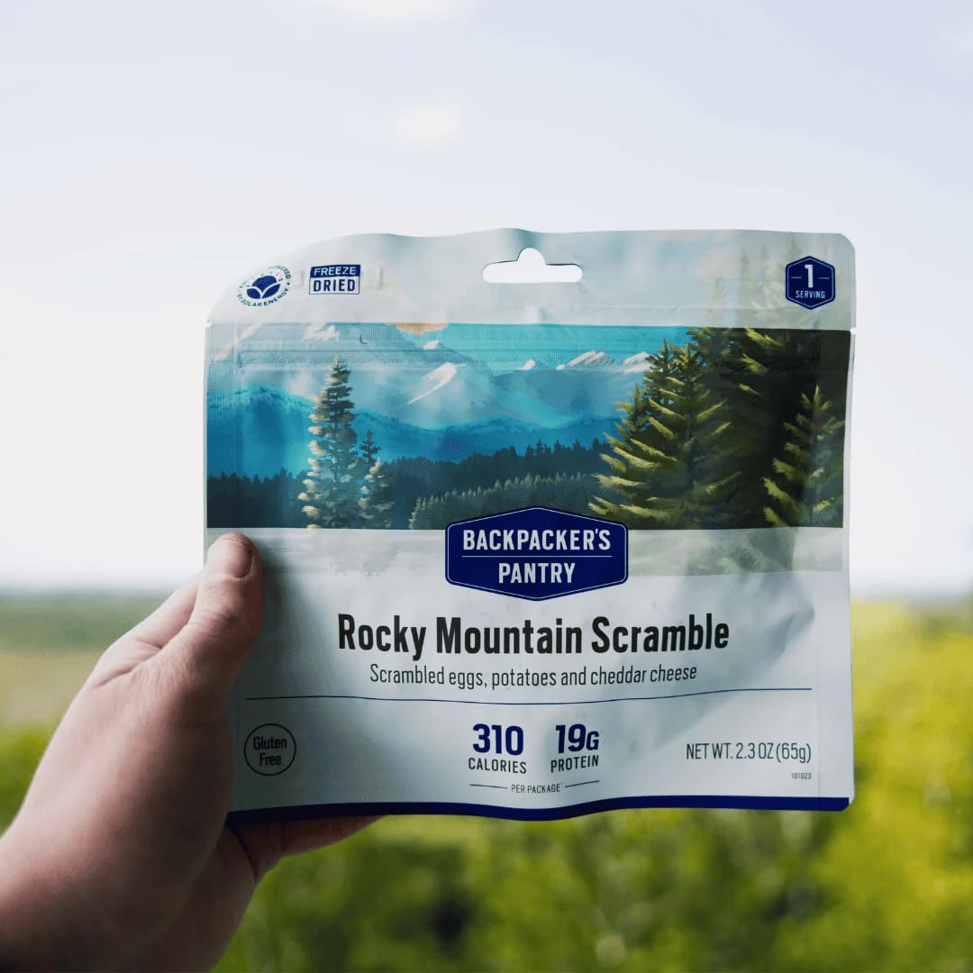 Backpacker's Pantry Rocky Mountain Scramble | Freeze Dried Backpacking & Camping Food| 6 Count