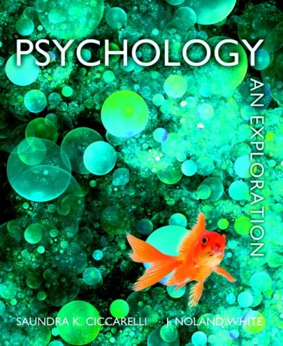 Psychology: An Exploration by Saundra K. Ciccarelli (2009-07-03)