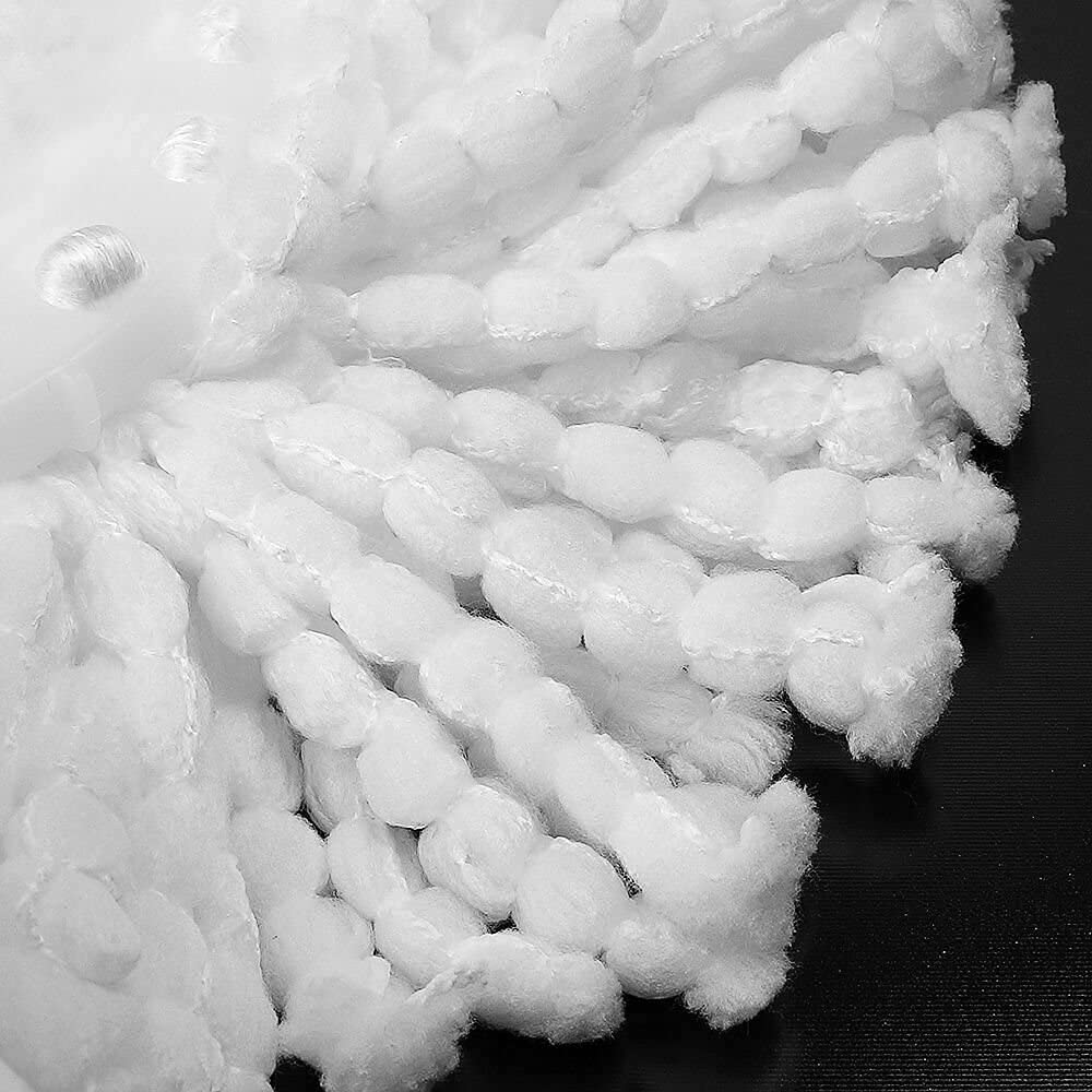 10 Pack Microfiber Replacement Mop Head Refill for 360° Spin Magic Mop - Round Shape Standard Universal Size (10)