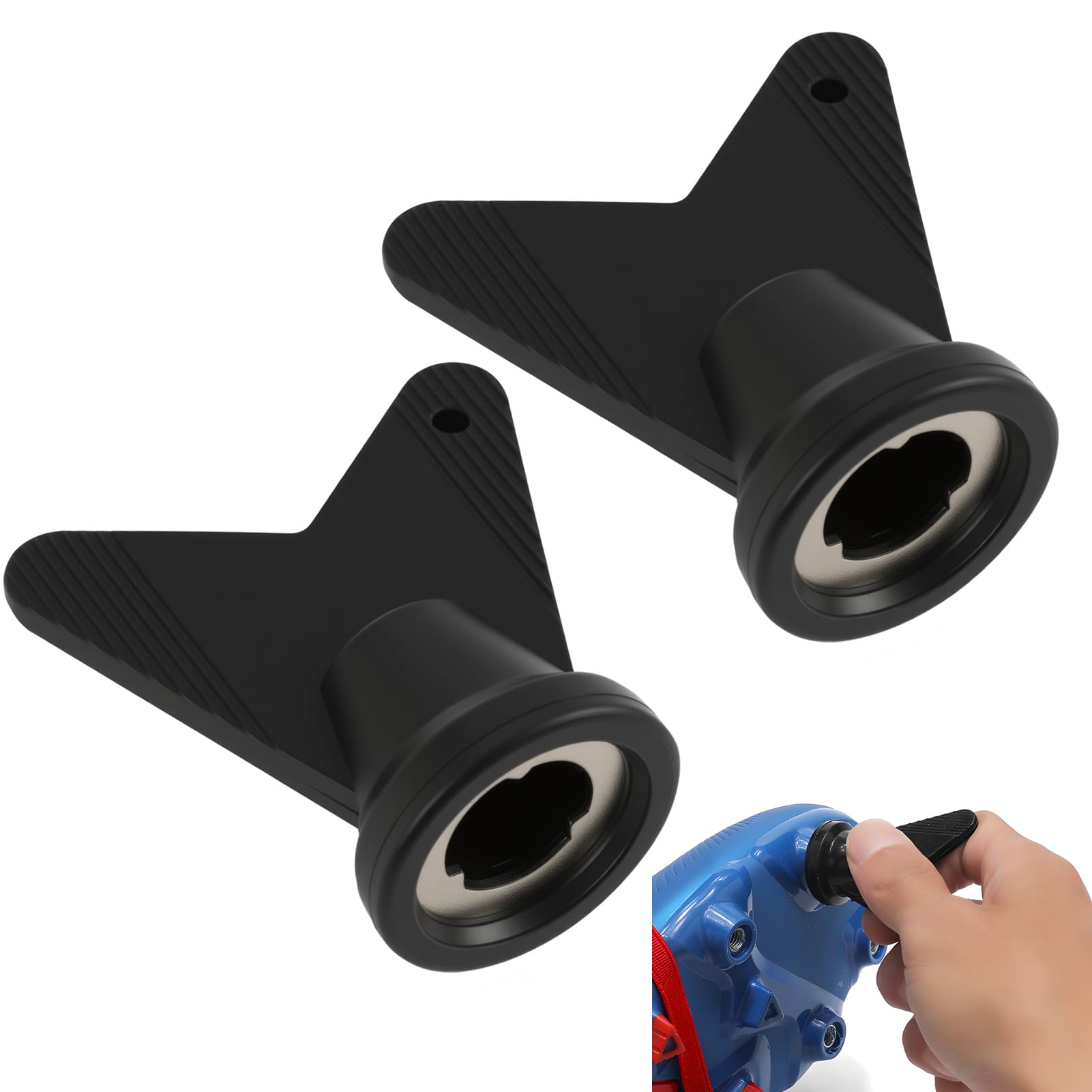 Cateye 2 Pcs Football Studs Spanner, Football Track Spikes Wrench for Rugby Studs, Dual Interface Stud Tool for Adidas Football Boots Studs Replacement, Hexagonal Sports Shoe Spikes Tool