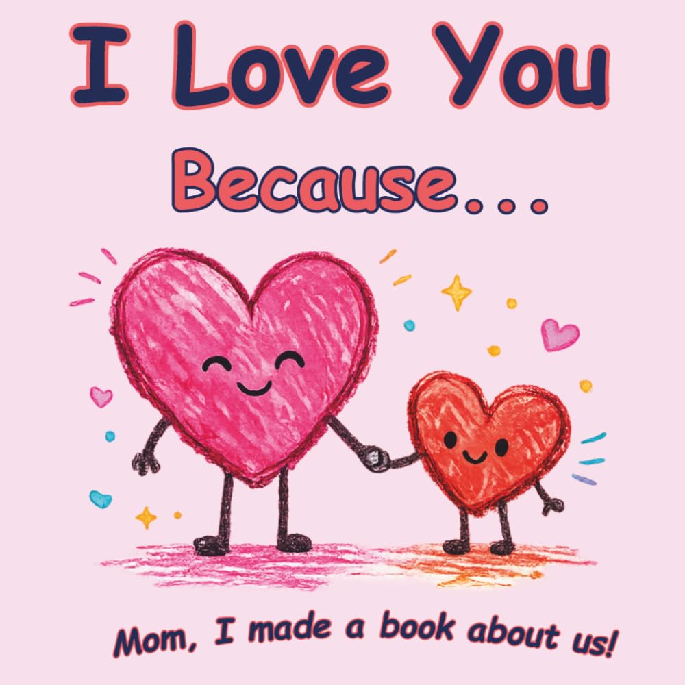 I Love You Because...: A Personalized Fill-in-the-Blank Book and Keepsake for Mom