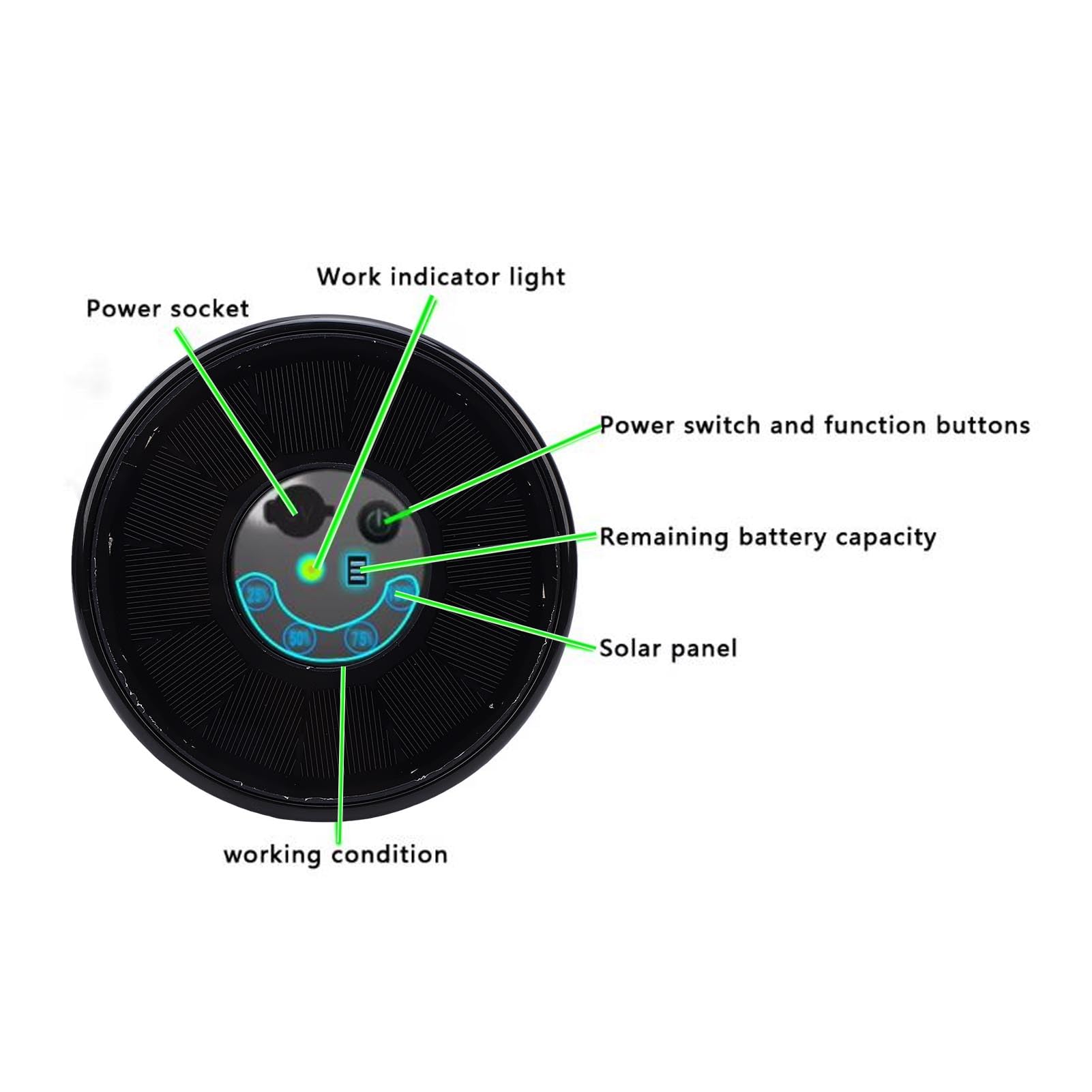 Generador Automatizado de Clorador Salino con Pantalla de Nivel de Batería para Piscina